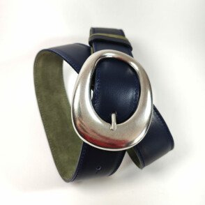 Boucle Carnac argent patiné